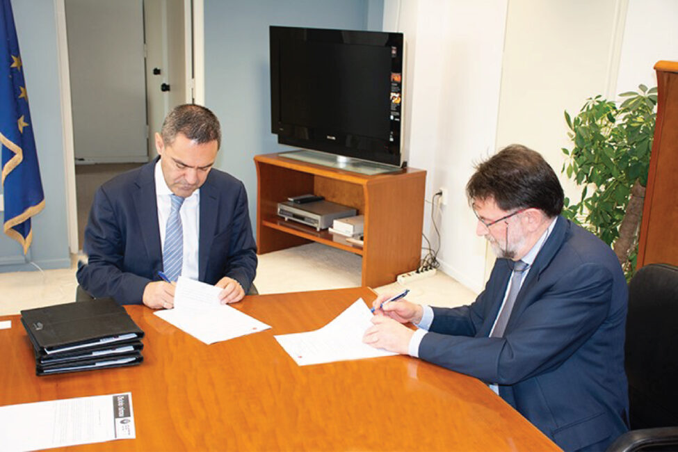 Πρωτόκολλο Συνεργασίας μεταξύ της Εθνικής Επιτροπής Τηλεπικοινωνιών και  Ταχυδρομείων και της Εθνικής Βιβλιοθήκης της Ελλάδος